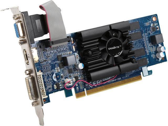 ВИДЕОКАРТА Pci-E Nvidia GeFORCE c HDMI : GT210 на 1 GB DDR3 с ГАРАНТИЕЙ ( видеоадаптер GT 210 1GB )
