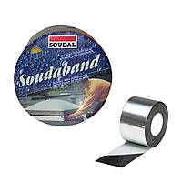 Лента битумная Soudal Soudaband 100 мм 10 м алюминий