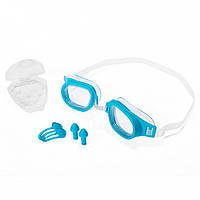 Детский набор для плавания 26034 от 7 лет очки,беруши,зажим на нос