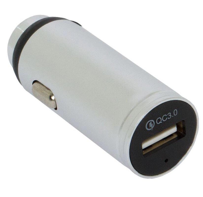 Usb зарядка для авто від прикурювача R-01 Qc3.0 Car charger 3A, фото 1