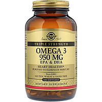 Омега-3 тройной силы (Omega 3 Triple Strength) 950 мг 100 капсул