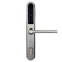 Розумний дверний замок SEVEN LOCK SL-7761B silver, фото 3