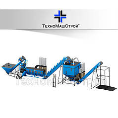 Лінія Гранулювання МЛГ 1000 (DUO) з бункером охолоджувачем БО 2500.