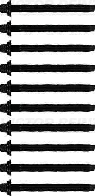 Болти ГБЦ 10 штук комплект Citroen Berlingo M12 x 1,5 x різі [мм]: 85,00x болта під головкою [мм]: 124,00