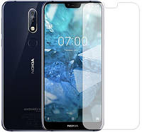 Захисне скло для Nokia 7.1 скло 2.5D на телефон нокіа 7.1 прозоре smd