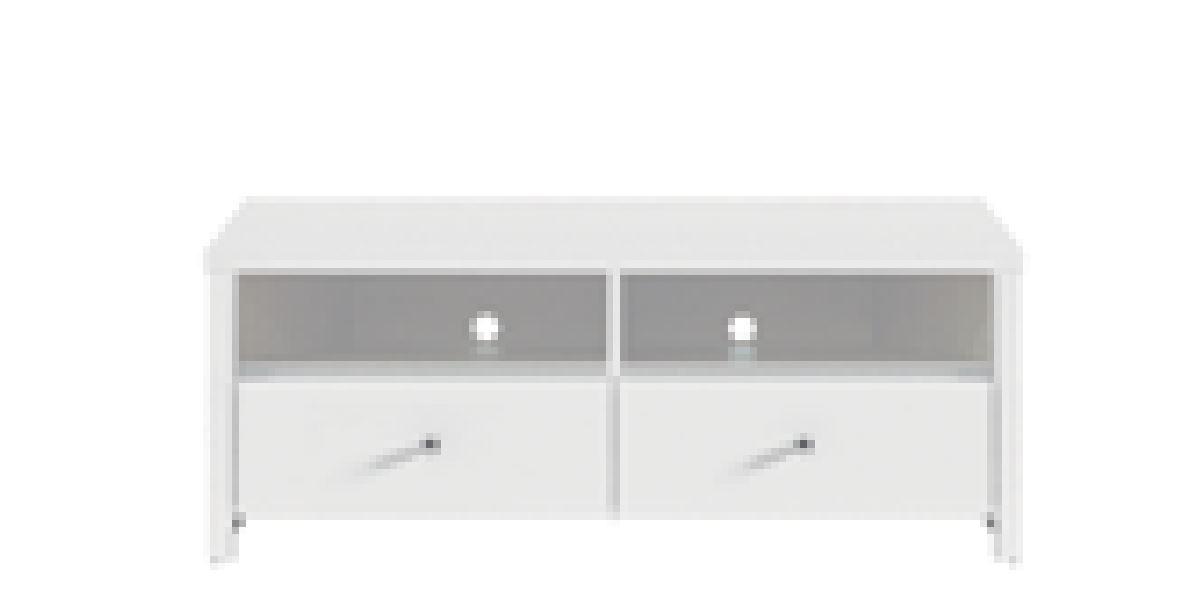 Тумба під телевізор Крістіна РТВ RTV2S/120 Біла, фото 1
