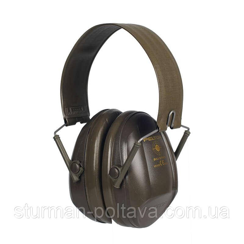 Навушники Швейцарські Peltor Bull's Eye I Olive стандарт EN352-1 і ISO 4869-1 PELTOR ШВЕЦІЯ