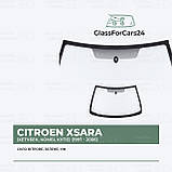 Лобове скло CITROEN XSARA (Хетчбек, Комбі, Купе) (1997 - 2006) OE - 8116S8, 8116T2, 8116X0, 8116X8, фото 2