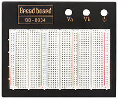 Безпайна макетна плата 900+200 контактна BB-8034