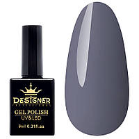 Гель-лак Blueberry Pie Дизайнер для покриття нігтів, 9 мл "Сірий твід" В59