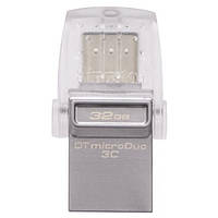 USB-флеш-накопичувач Kingston 32GB DataTraveler microDuo 3C USB 3.1 (DTDUO3C/32GB)