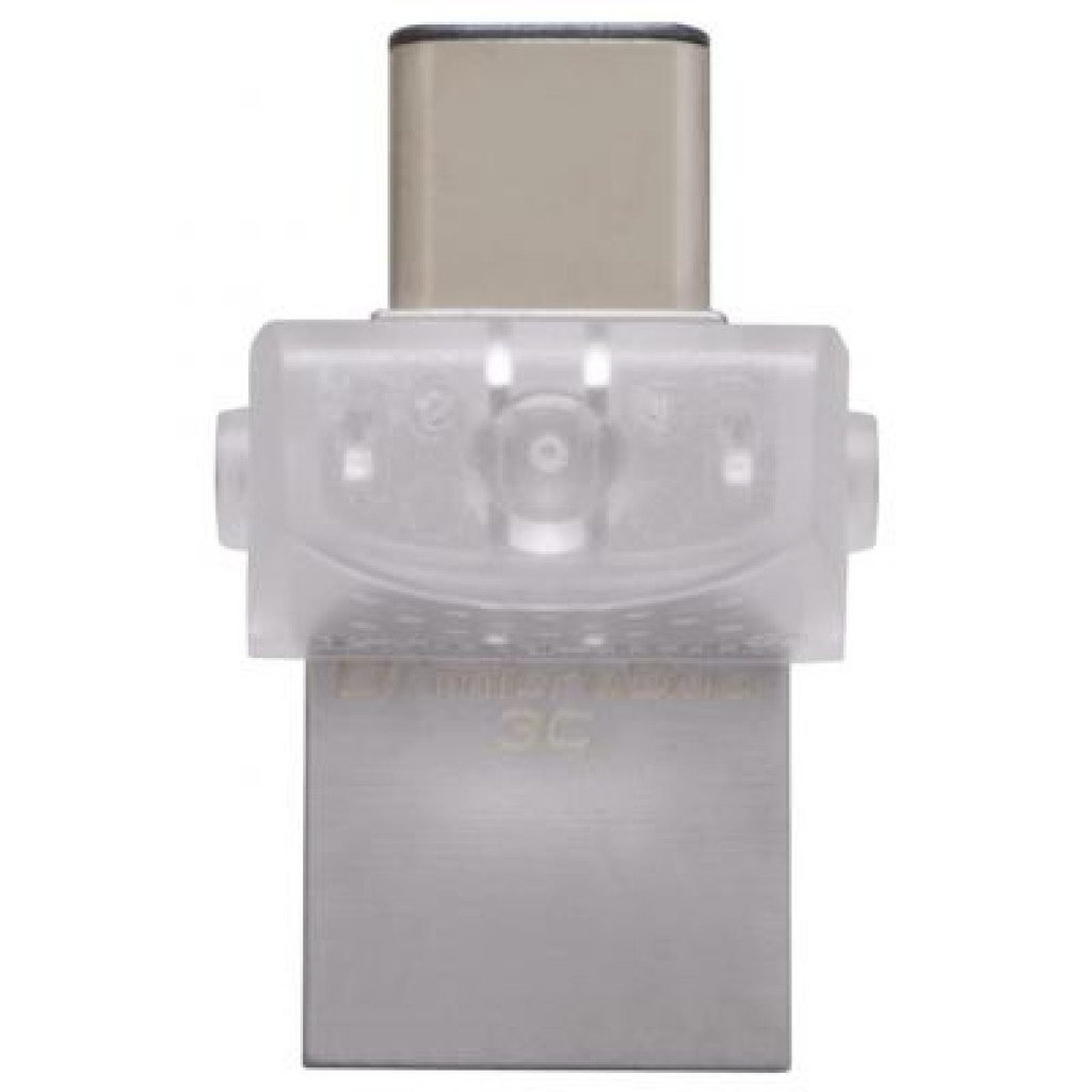 USB флеш накопитель Kingston 32GB DataTraveler microDuo 3C USB 3.1 (DTDUO3C/32GB) - фото 3 - id-p1570613107