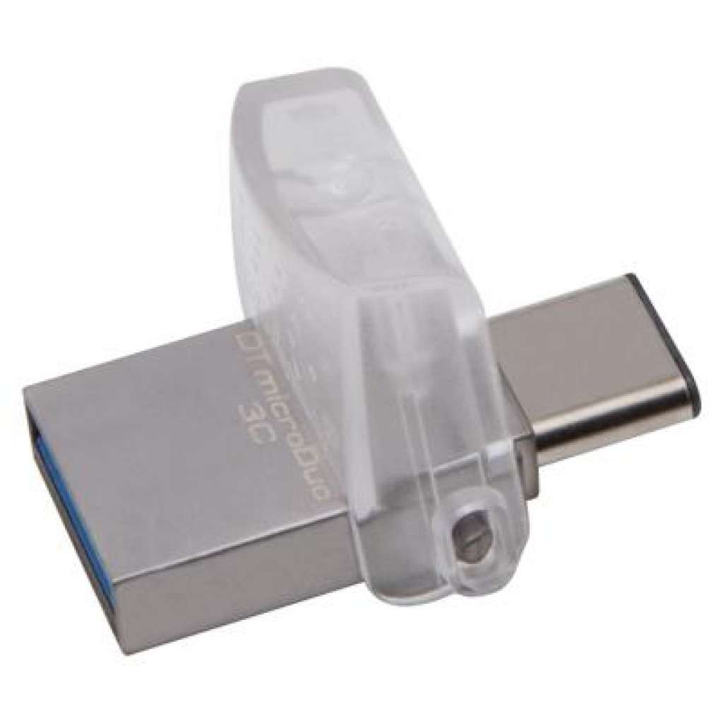 USB флеш накопитель Kingston 32GB DataTraveler microDuo 3C USB 3.1 (DTDUO3C/32GB) - фото 4 - id-p1570613107