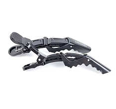 Затискач для волосся Toni&Guy (крокодил) чорний, 1шт (FK608507-1Black)