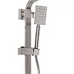 Душова система Кraft 4007с тропічним душем для ванни, душова панель з нержавійки настінна, фото 5