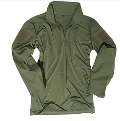 Сорочка тактична бойова UBACS FELDHEMD TACTICAL OLIV колір олива Mil-Tec Німеччина