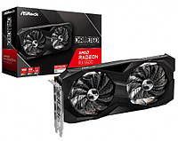 Видеокарта Radeon RX 6600, ASRock, Challenger D, 8Gb GDDR6, 128-bit, 2xHDMI/2xDP, 2491/14000 MHz, 8-pin