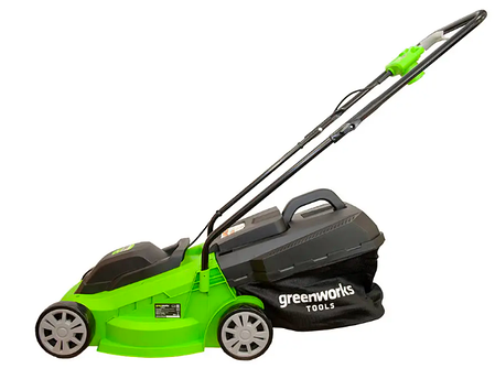 Газонокосарка електрична Greenworks GLM1235 1500 Вт, фото 1