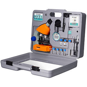 Мікроскоп Bresser Junior 40x-640x Orange з кейсом (88513)
