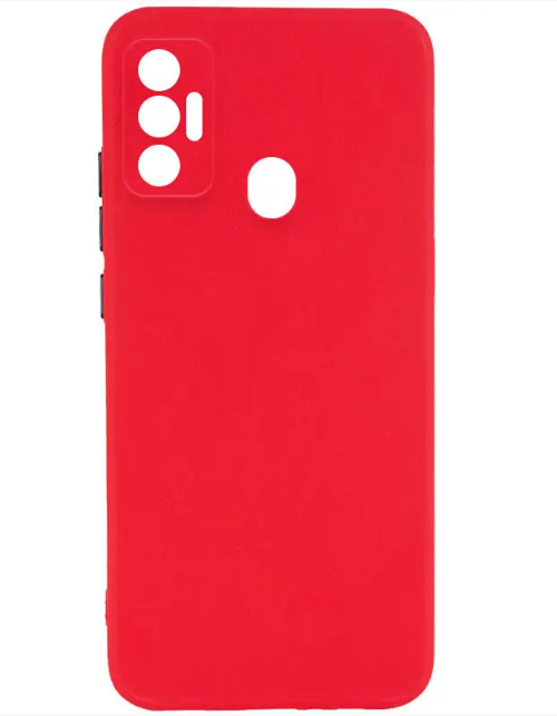 Tecno Spark 7 Чохол-накладка Full Camera Red