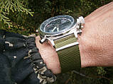 Годинник чоловічий спортивний AMST 3003C silver-Green, фото 11