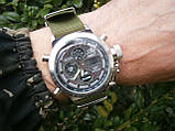 Годинник чоловічий спортивний AMST 3003C silver-Green, фото 5