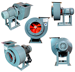 Радіальні вентилятори пилові