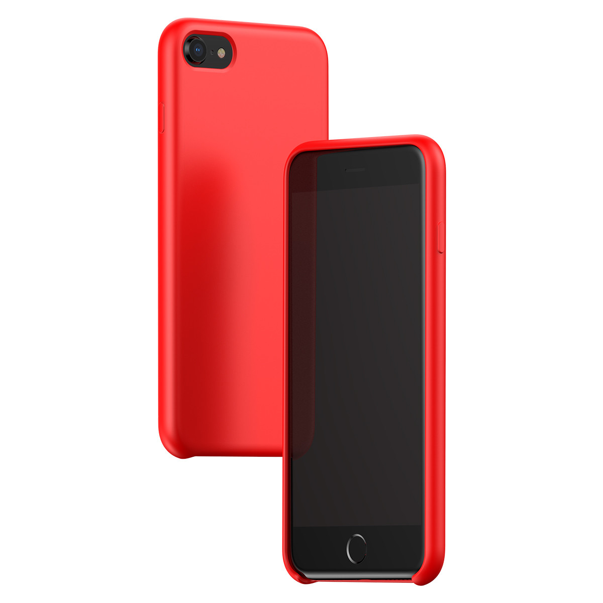 Чохол Baseus для iPhone SE 2020/8/7 Original LSR Red (WIAPIPH8N-SL09), фото 1