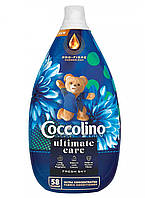 Coccolino Ultimate Care Fresh Sky Кондиционер для белья ультра концентрат Небесная свежесть 870 мл 58 стирки