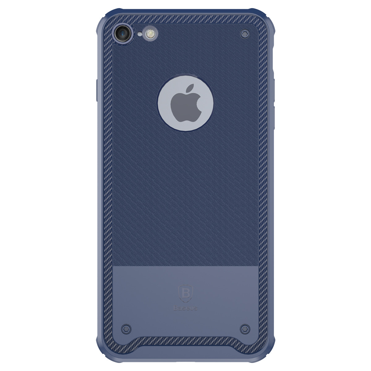 Чохол Baseus для iPhone 8/7 Shield Dark Blue (ARAPIPH7-TS15), фото 1