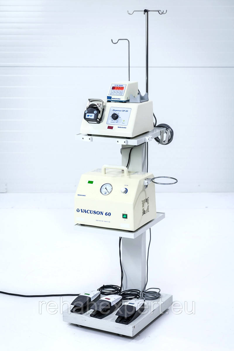 Б/У набір апаратів для естетичної хірургії NOUVAG Surgical Drive TCM 3000, Dispenser DP 20, Vacuson 60 Used