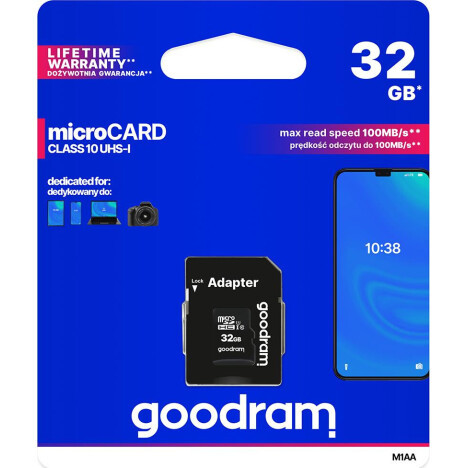 Карта пам`яті microSD 32Gb class 10 UHS-1