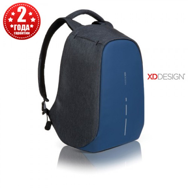 Рюкзак антизлодій міський XD Design Bobby Compact 14", Diver Blue