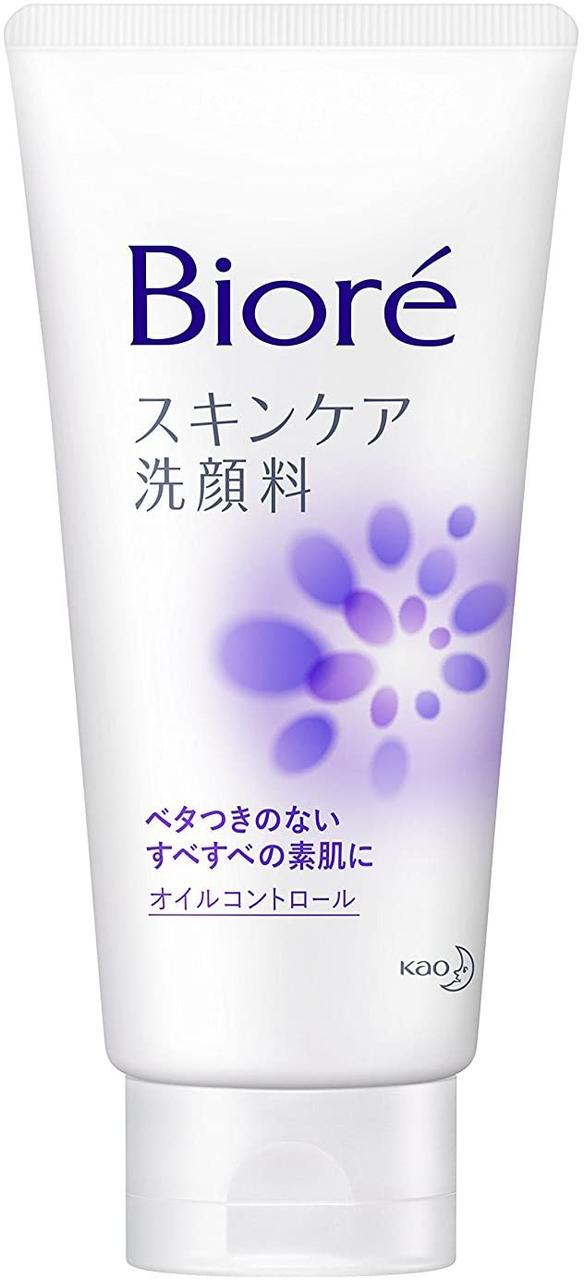 Kao Biore Skin Care Facial Cleanser Oil Control пінка для вмивання для жирної та комбінованої шкіри, 130 г