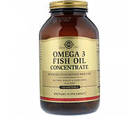 Жирні кислоти Solgar Omega-3 Fish Oil Concentate Риб'ячий жир у капсулах концентрат 120 капсул (545108)