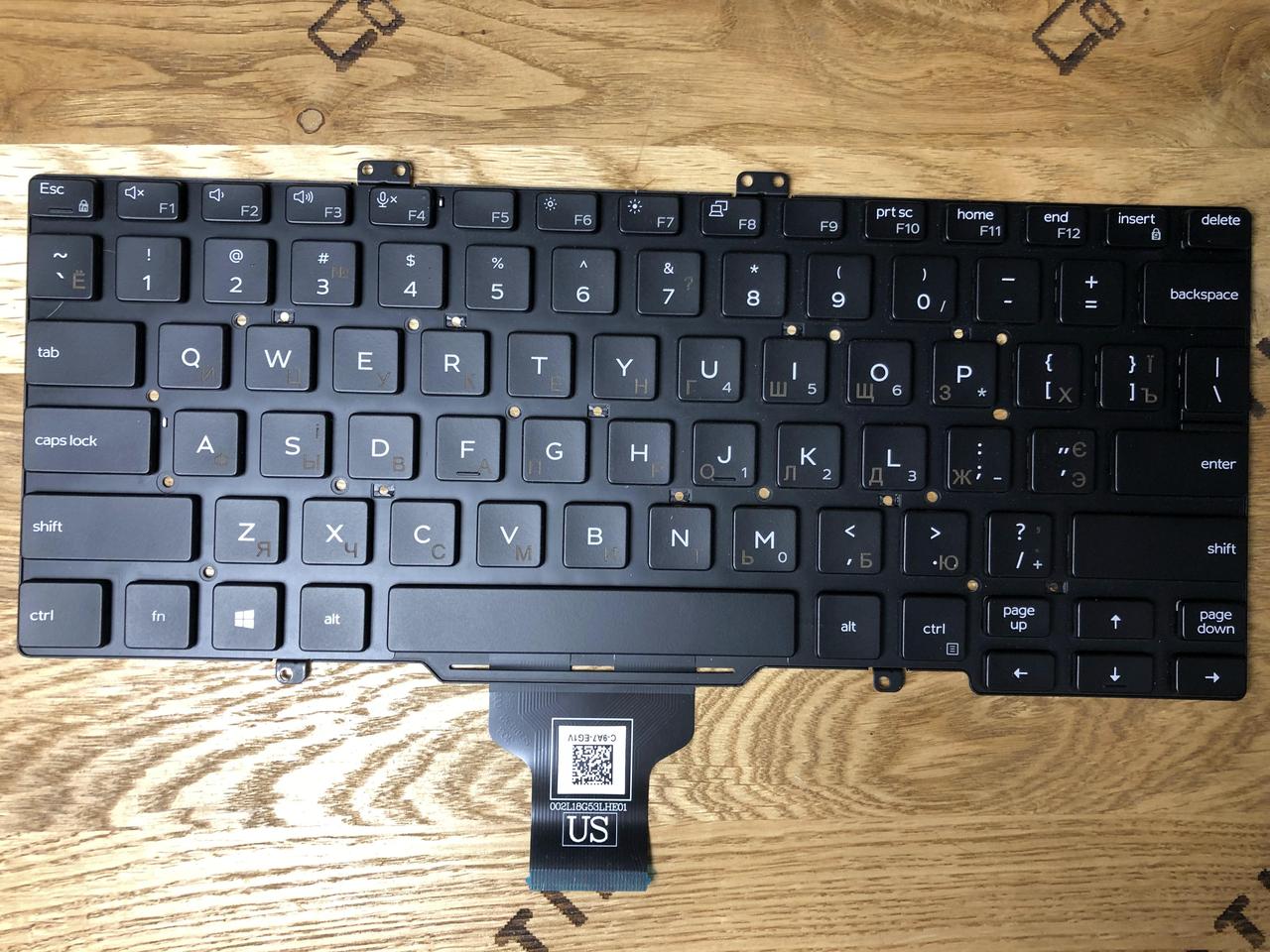 Клавіатура для ноутбука Dell Latitude 7400/7410/E3400 0GY5TC, GY5TC USA/UA ОРИгінал