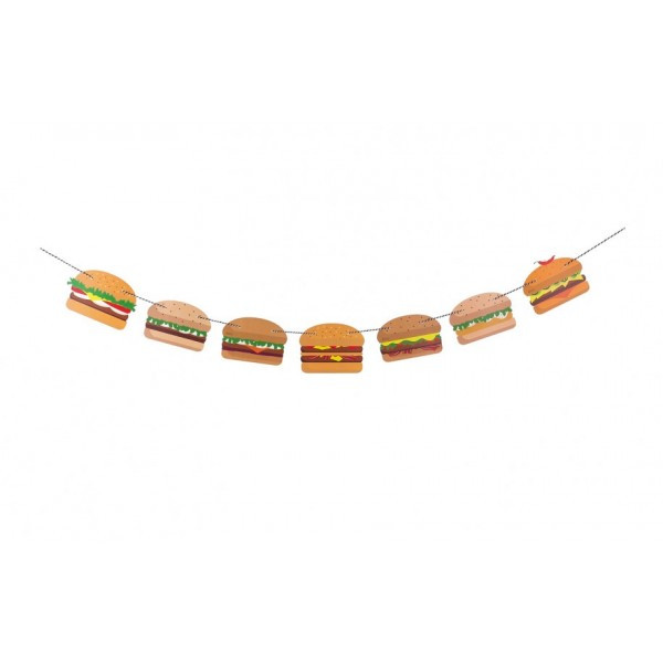 Декоративна гірлянда Burger, фото 1
