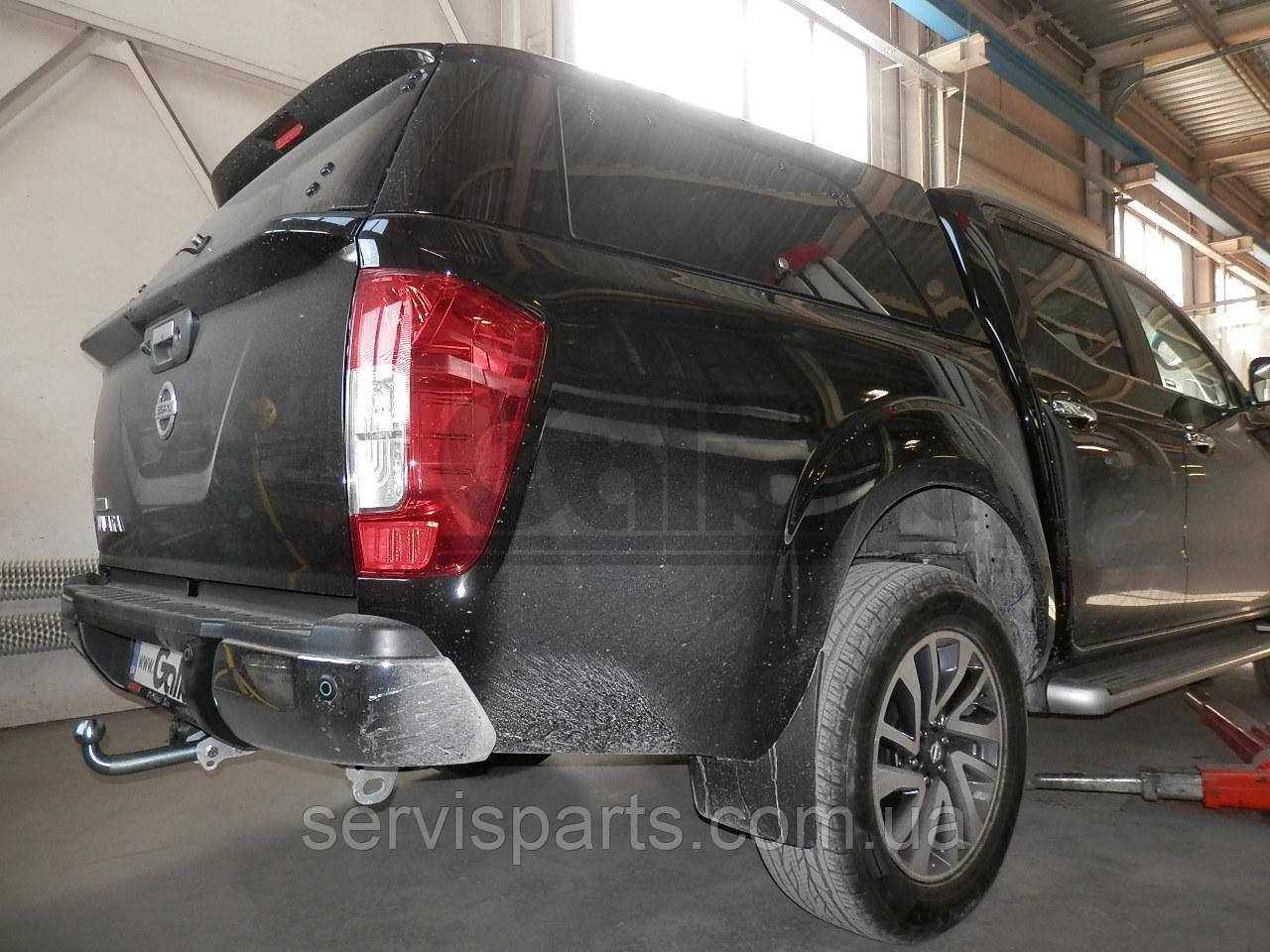 Фаркоп Nissan Navara D40 2005-2015 (Ниссан Навара d40) оцинкованный на болтах - фото 8 - id-p1611966922