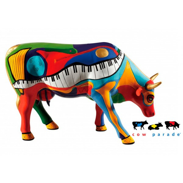 Колекційна статуетка корови Moosicowly Size L, фото 1