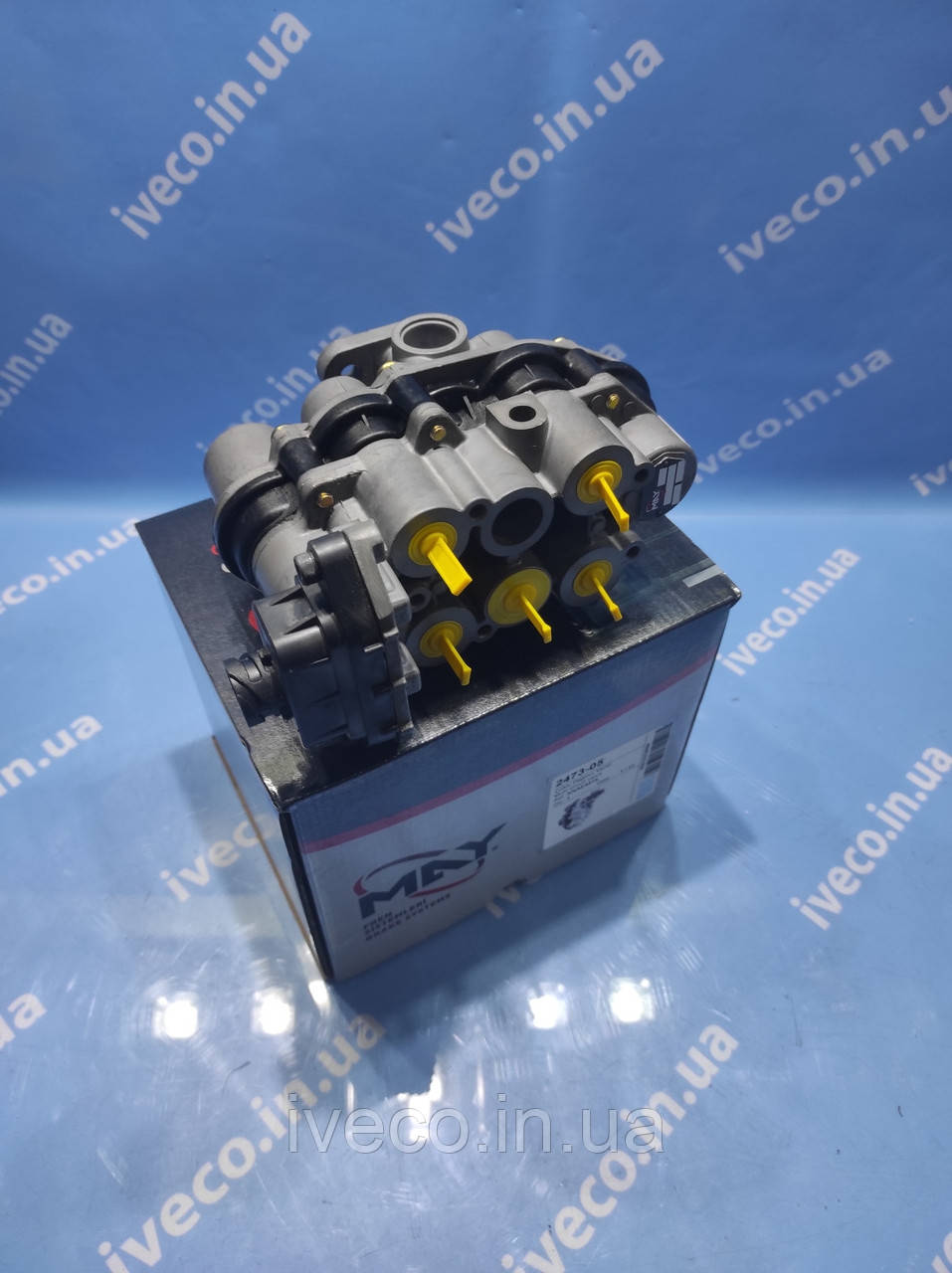 Клапан розвантажувальний шестиконтурний Iveco Stralis Trakker EuroTech EuroStar AE4502 AE4516 AE4560 42553849