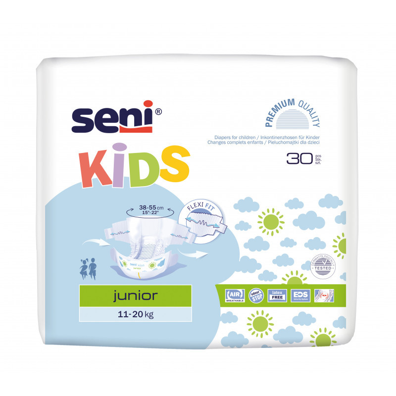 Підгузники для дітей Seni Kids junior 11-20 кг 30 шт