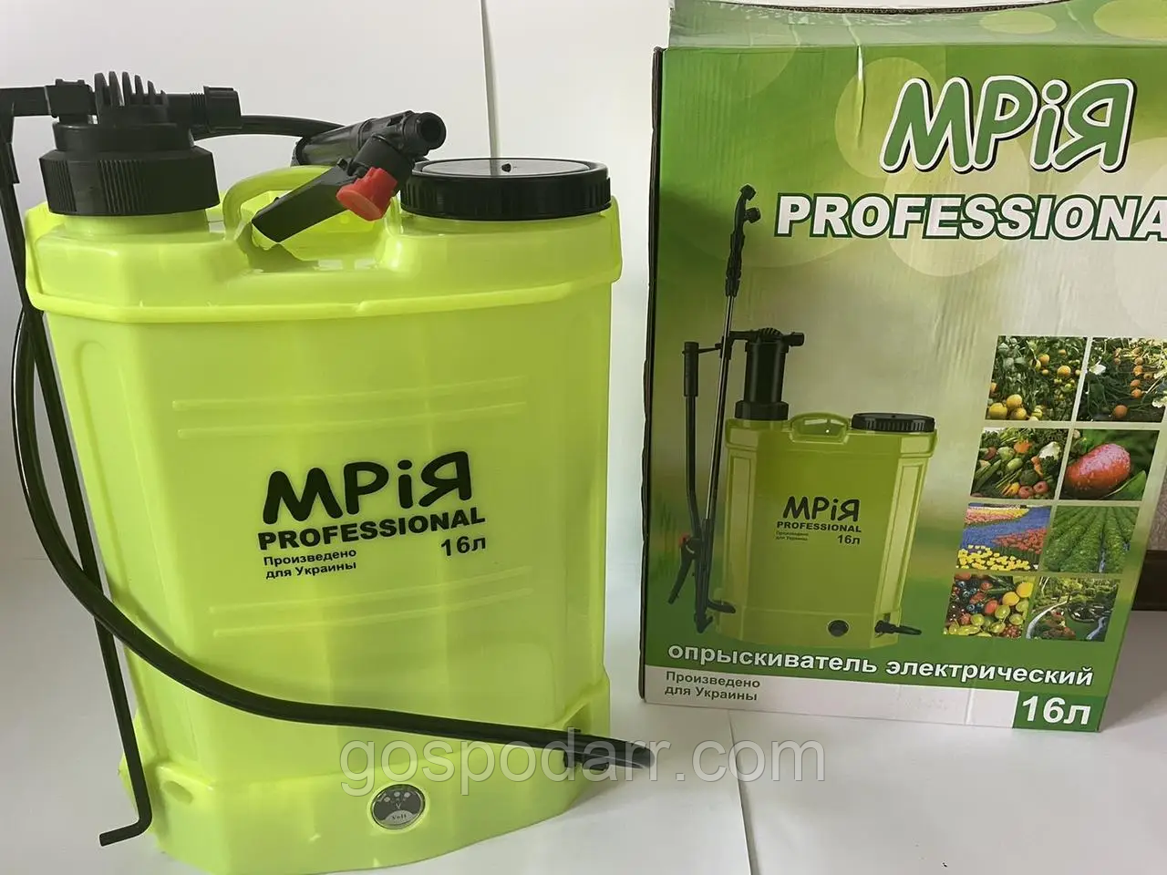 Акумуляторний обприскувач Мрія 16 л Professional (2 в 1), фото 1