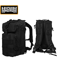 Тактичний рюкзак Magnum Fox 25 л. чорний. Рюкзак для полювання. Тактичний рюкзак. Військовий рюкзак