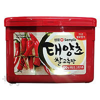 Паста с острым перцем Кочудян (Кочуджан, Gochujang), классическая, 2,8 кг, ТМ Sempio, Южная Корея