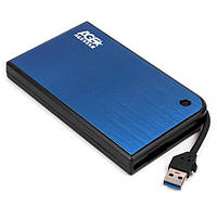 Карман внешний для жесткого диска AgeStar 3UB2A14 2.5" USB 3.0 Синий