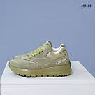 Жіночі кросівки оливкового кольору тільки 40, фото 6