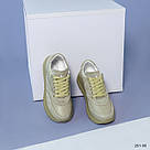 Жіночі кросівки оливкового кольору тільки 40, фото 3