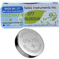 Батарейка SEIZAIKEN Silver Oxide V377/AG4/SR626SW