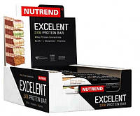 Протеиновый батончик Nutrend EXCELENT 24% Protein bar 85 г Миндально-фисташковый с фисташками 18 шт (720740)