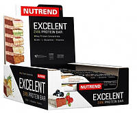 Протеиновый батончик Nutrend EXCELENT 24% Protein bar 85 г Шоколад с орехами 18 шт (720740)